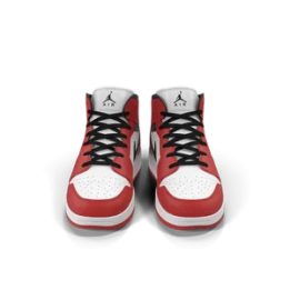 Nike Air Jordan 1 Red And Black