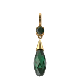 Green Crystal Earring