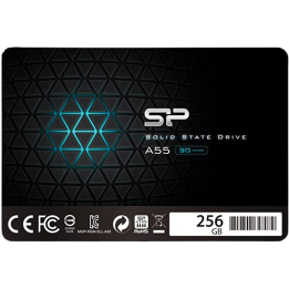 Silicon Power 256GB SSD 3D NAND A55 SLC Cache Performance Boost SATA III 2.5
